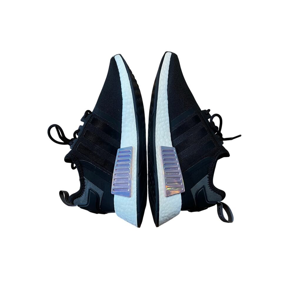 Adidas NMD_R1 Parley Iridescent Black Sneakers |W Sz 7.5 (Fits like 8.5) - Picture 4 of 11